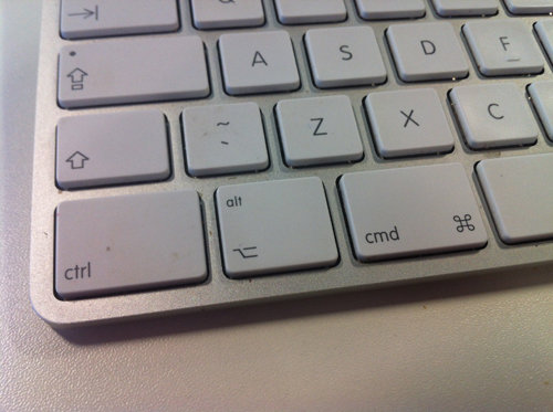 what is the control key used for on a mac